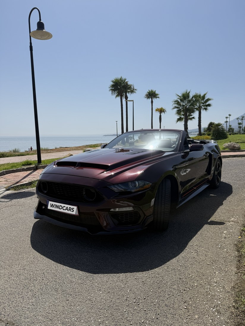 Alquiler de Ford Mustang Mach 1 en Málaga centro